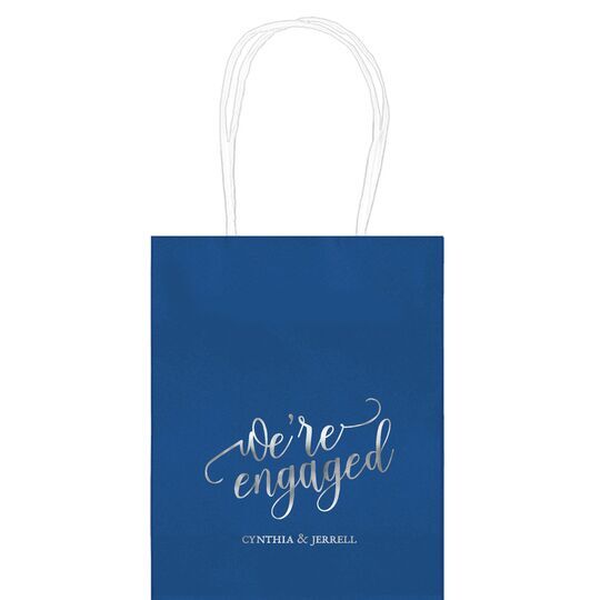 We're Engaged Mini Twisted Handled Bags